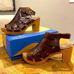 Dansko heeled sandals